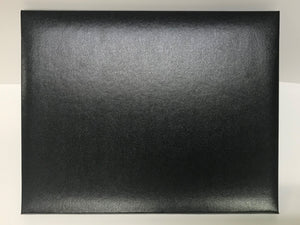 8.5x11 Padded Document Holder Black, Landscape, Two Documents
